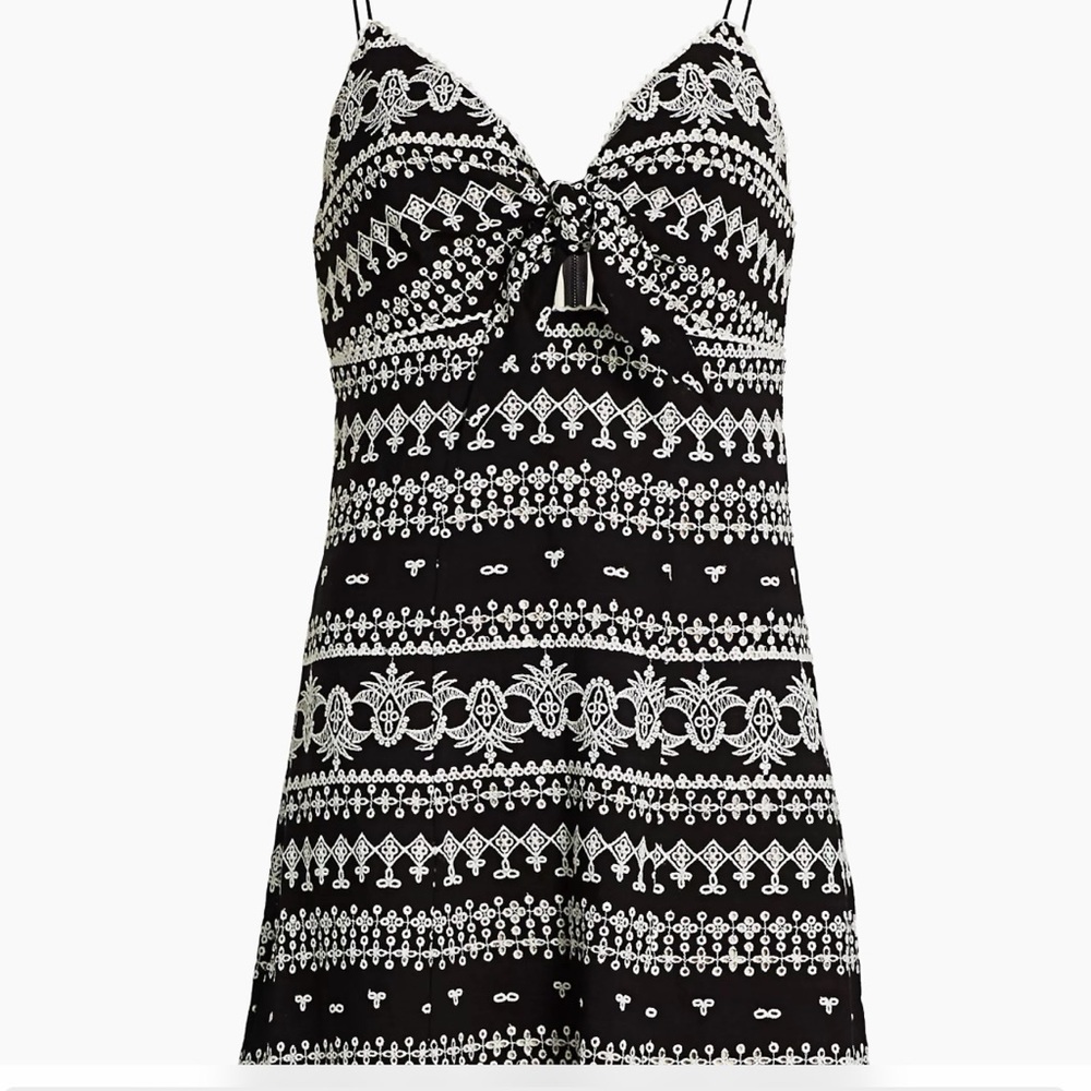 Alice + Olivia Embroidered Roe Dress